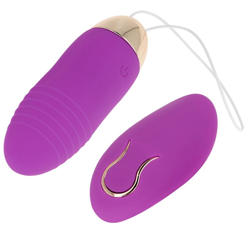 Œuf vibrant 10 vitesses violet avec télécommande – OhMama