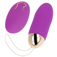 Œuf vibrant 10 vitesses violet avec télécommande – OhMama