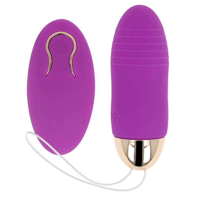 Œuf vibrant 10 vitesses violet avec télécommande – OhMama