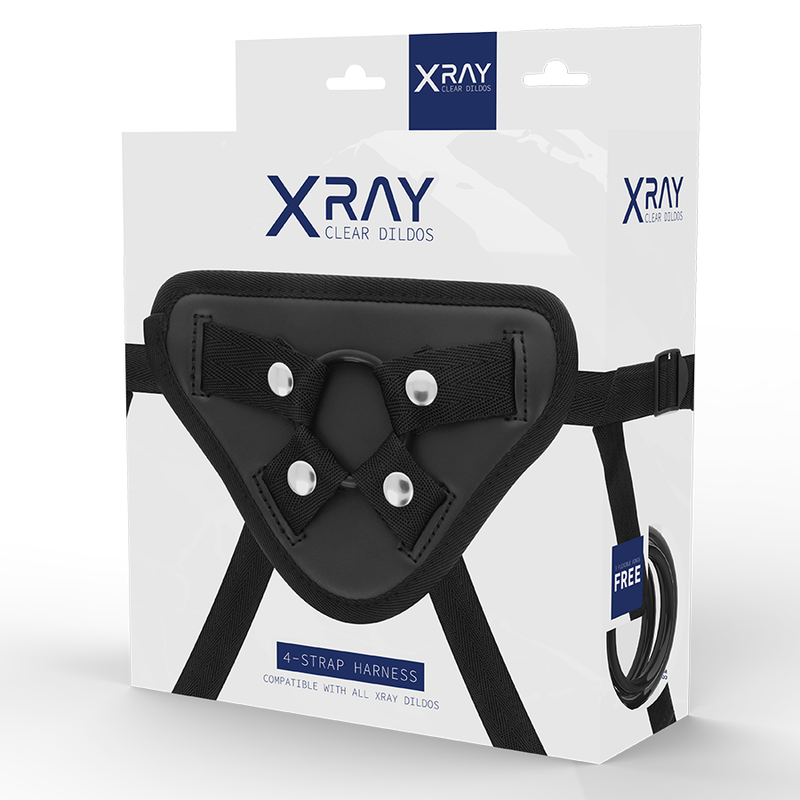 X RAY - HARNAIS RADIO AVEC ANNEAUX EN SILICONE – vue 6