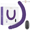 Double gode Gunter Dildo Double Vibrateur 40 cm Violet Télécommande – Intense
