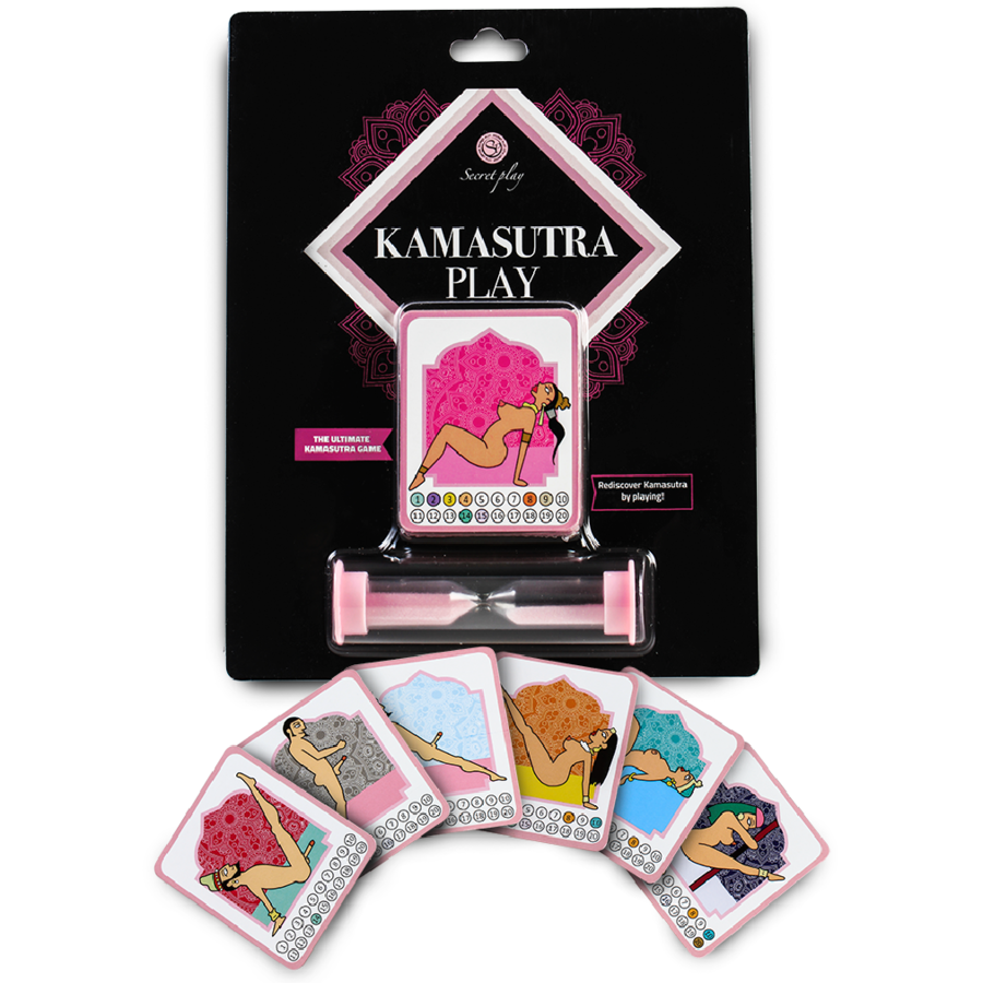 Jeu de cartes Kamasutra Play avec sablier – Secretplay 100% Games