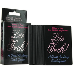 Jeu de cartes Let’s F*ck!, 52 cartes – Kheper Games