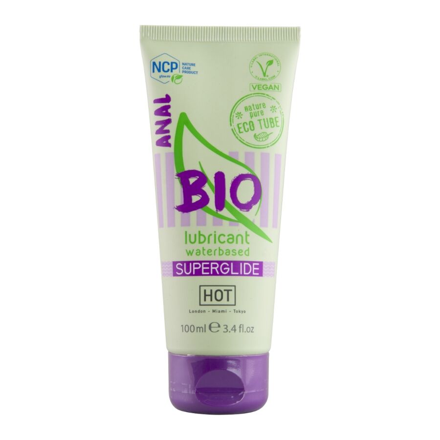 Lubrifiant bio anal à base d’eau 100 ml – HOT