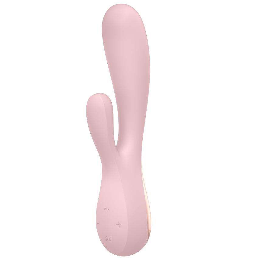 Vibromasseur connecté Mono Flex rose – Satisfyer, vue 1