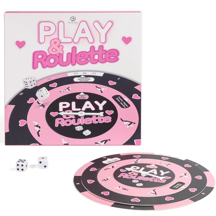 Jeu Play & Roulette avec deux dés – Secretplay 100% Games