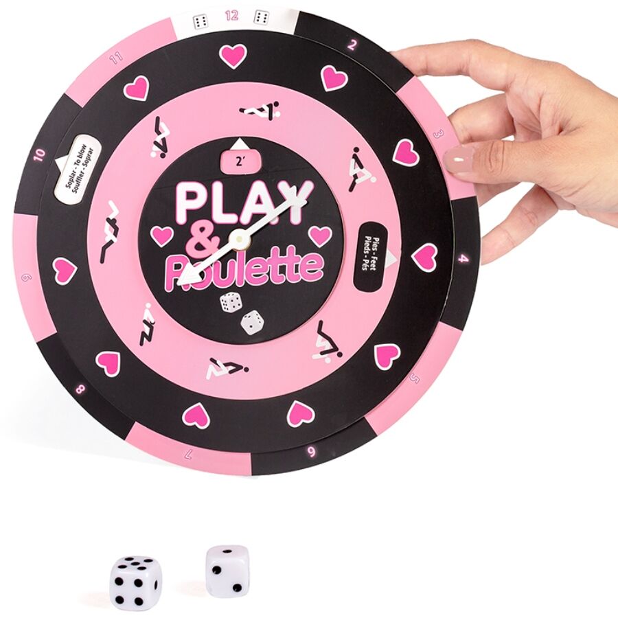 Jeu Play & Roulette avec deux dés – Secretplay 100% Games
