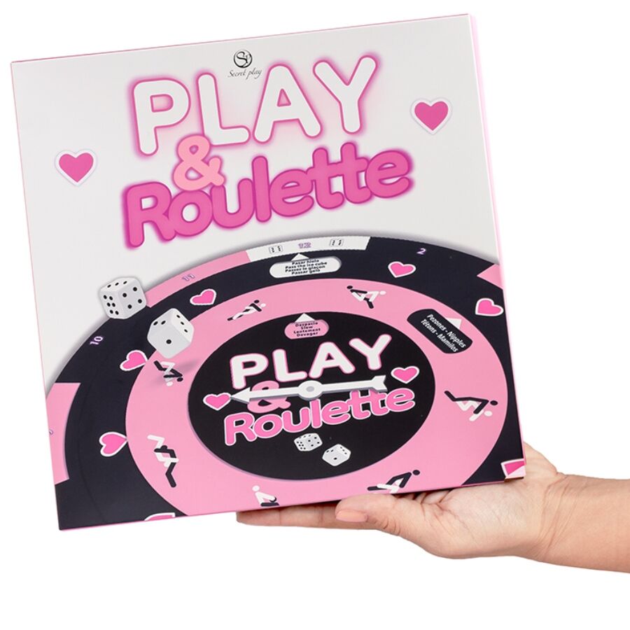 Jeu Play & Roulette avec deux dés – Secretplay 100% Games
