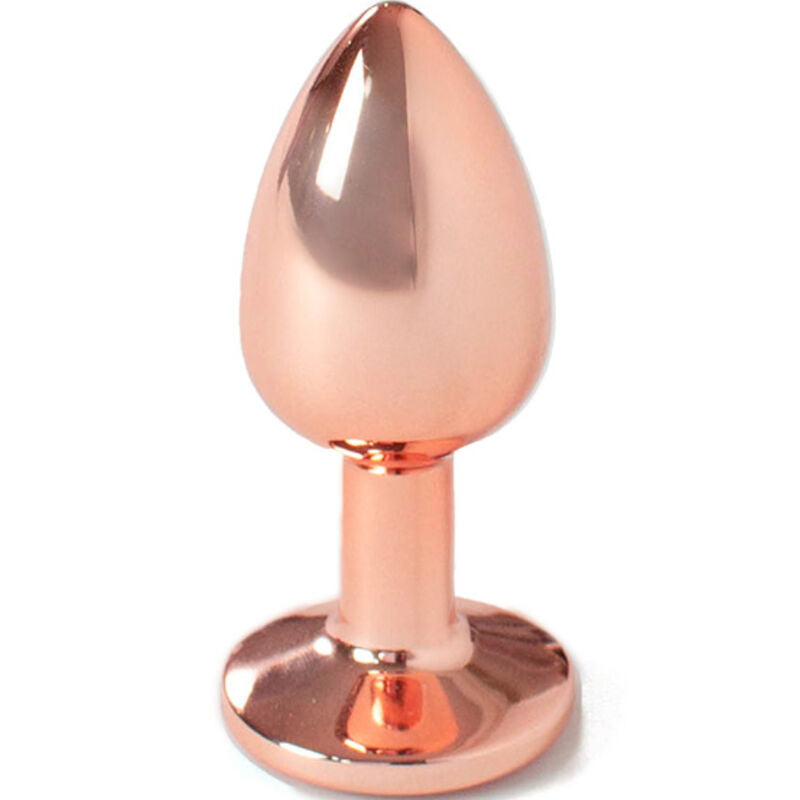 Plug anal Métal Finition 7 cm – Secretplay – Or rose