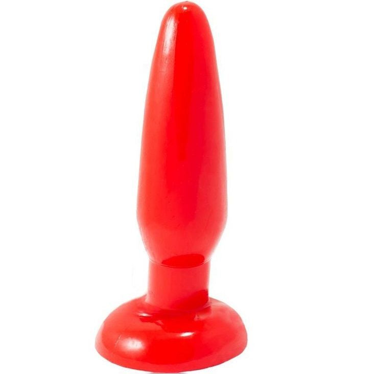 Plug anal Rouge à ventouse 15 cm – Baile