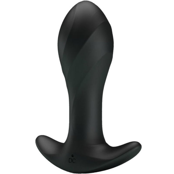 Plug anal vibrant Facettes 12 fonctions – Pretty Love – Noir