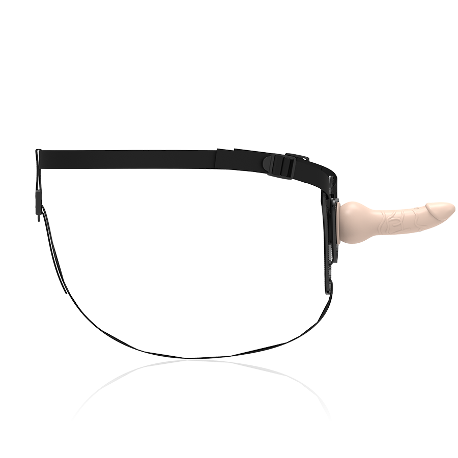 Harnais avec gode réaliste chair 16 cm – Fetish Submissive, vue 3