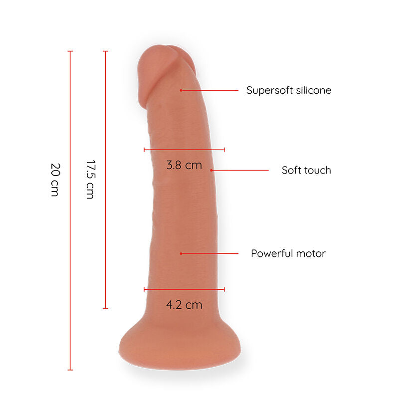 Gode vibrant Bogotá moyen 20 cm – Oninder, vue 3