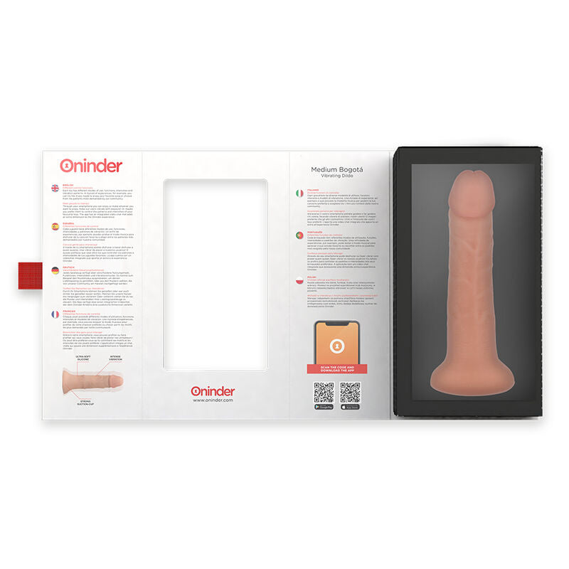 Gode vibrant Bogotá moyen 20 cm – Oninder, vue 6