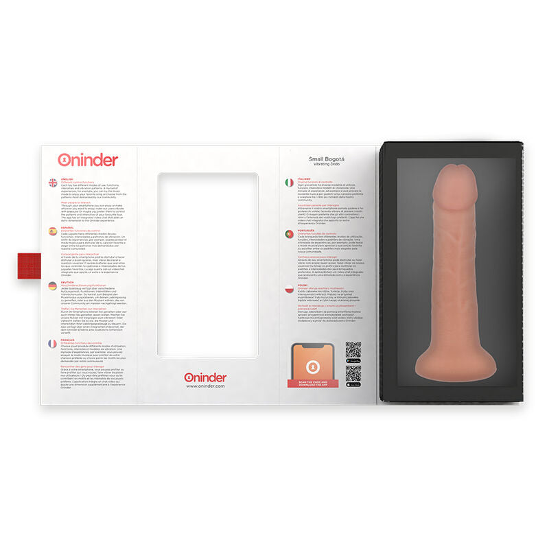 Gode vibrant Bogotá petit 17,5 cm – Oninder, vue 5