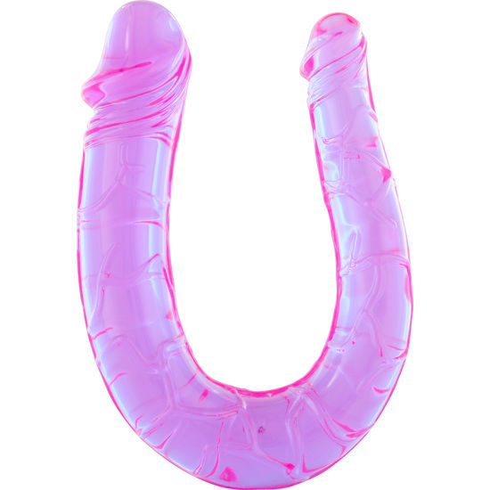 Gode Pénis Avec Deux Têtes De Gelée Flexibles – Seven Creations