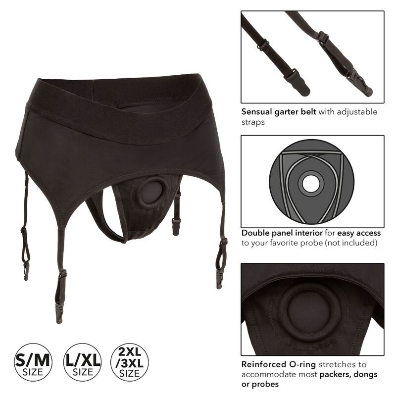 String harnais Boundless à jarretelles – CalExotics – vue complémentaire