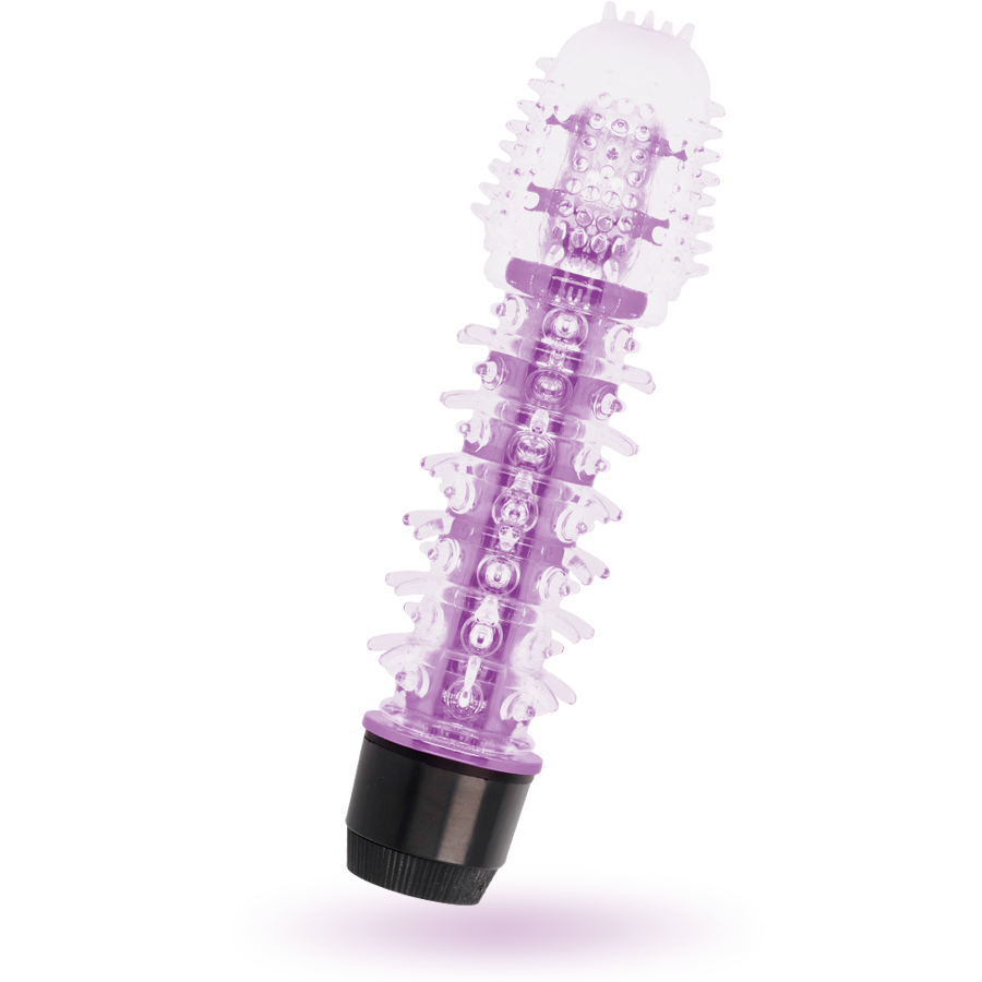 Vibromasseur Axel lilas 14 cm – Glossy – vue complémentaire