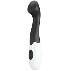 Vibromasseur Charles noir à piles – Pretty Love
