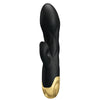Vibromasseur rabbit Luxe Noir et Or – Pretty Love