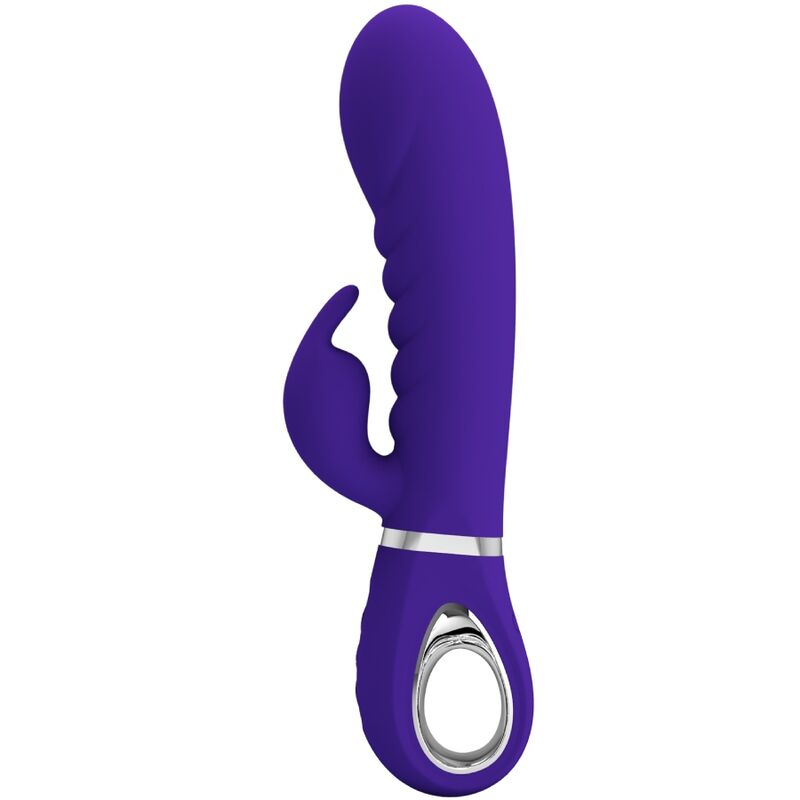Vibromasseur rabbit Prescott rechargeable – Pretty Love – Violet