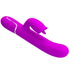 Vibromasseur rabbit Rabbit à languette mobile – Pretty Love – Fuchsia