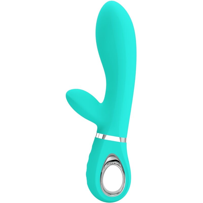Vibromasseur rabbit Thomas rechargeable – Pretty Love – Aqua